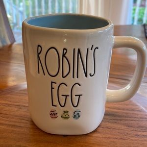 NEW Rae Dunn ROBINS EGG Mug